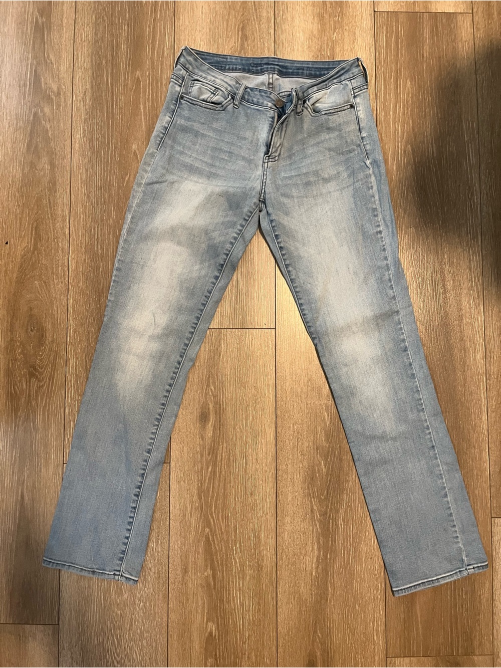 Calvin Klein Jeans Light Blue Slim Straight Denim